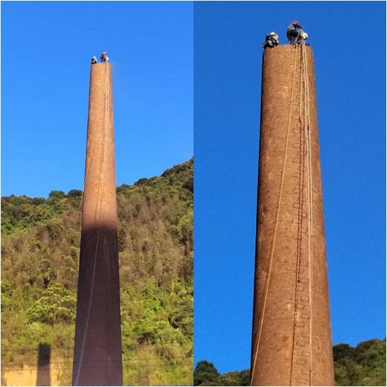 淄博煙囪新建公司專業(yè)技術(shù)，美觀大方，提升工廠形象