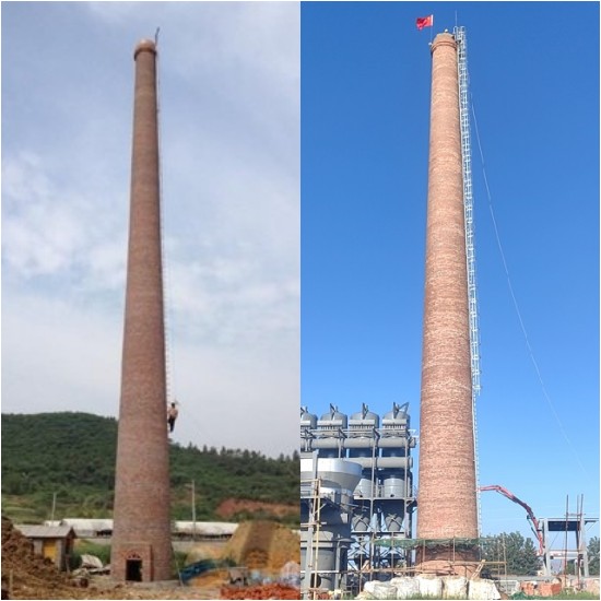 淄博煙囪新建公司:以先進工藝,確保煙囪的安全運行